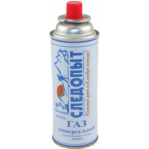 Баллон газовый цанговый СЛЕДОПЫТ 220 гр зимний
