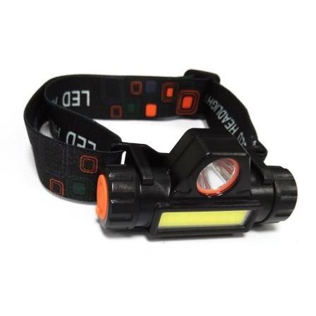 Фонарь налобный аккумуляторный NNBrand матричный светодиод