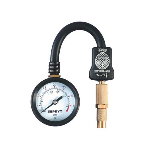 Манометр с дефлятором